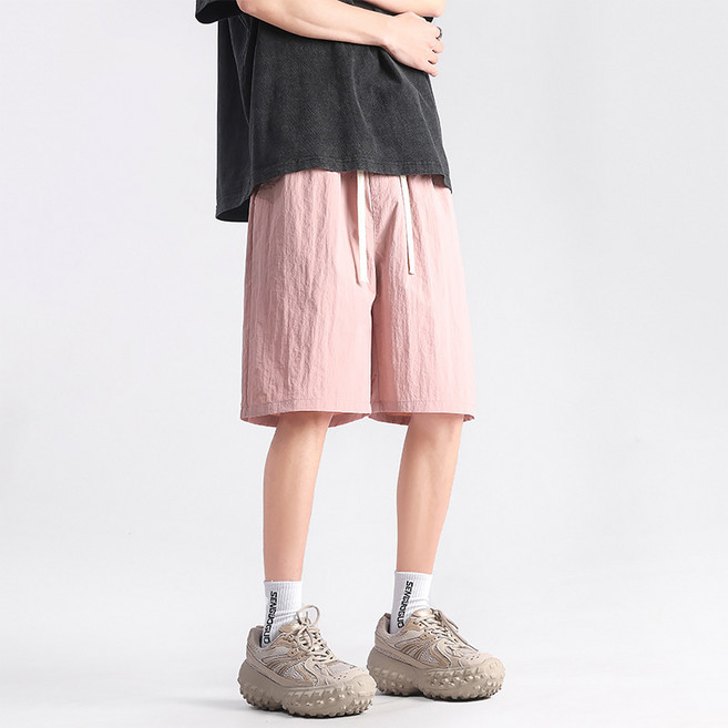 스타빈 남성용 무지컬러 캐주얼 밴딩 바지