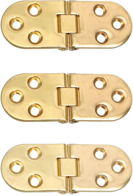 접이식 미싱경첩 골드, 3개