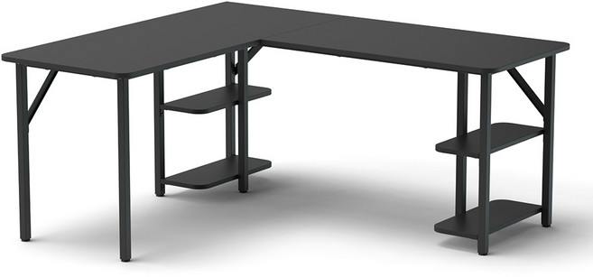 제닉스 ARENA L 데스크 방문설치, 블랙