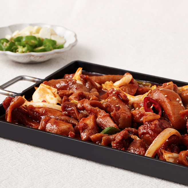 팜스쿡 양념철판 닭갈비, 1kg, 1개