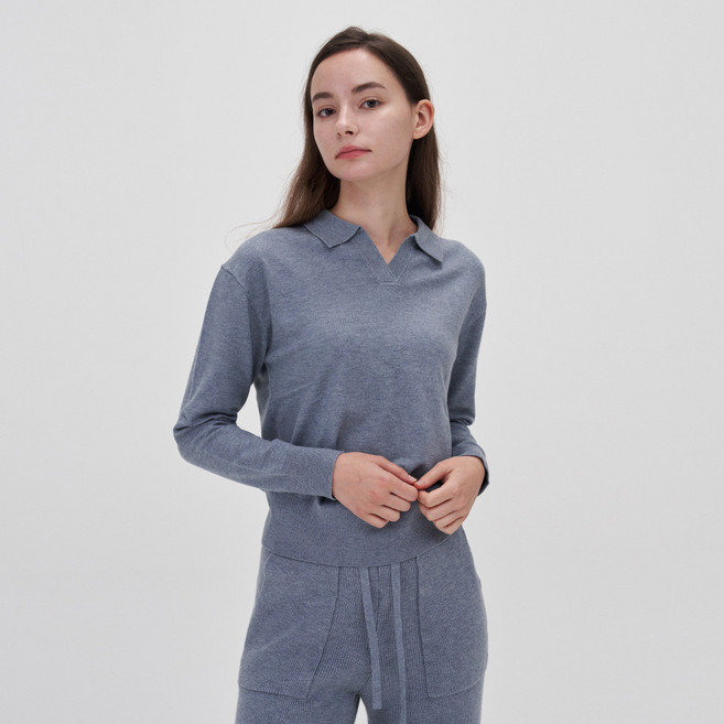 210에디트 여성용 캐시미어 블렌드 카라니트 ZD4SW510