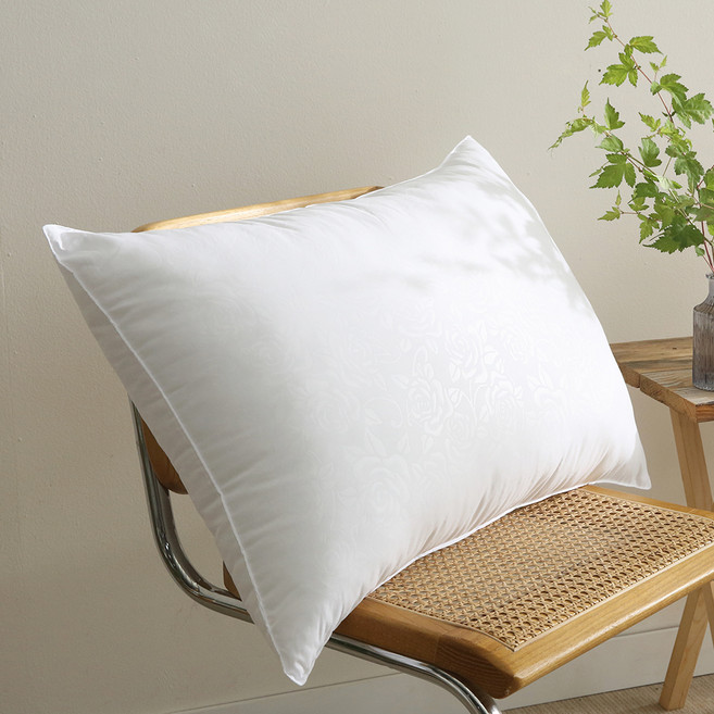 클리티룸 마이크로화이버 빨아쓰는 베개솜, 화이트, 1개