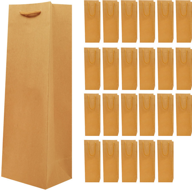 위가든 음료 주류 와인 크라프트 쇼핑백, 24개