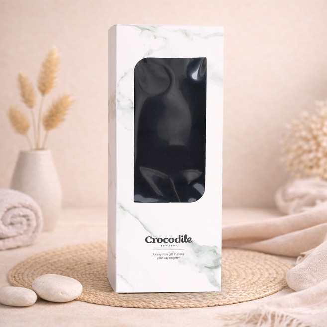 크로커다일 여성용 밴딩 무지 단목양말 5켤레 선물세트 CD286