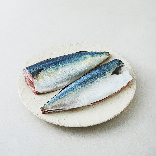 생물 고등어 2미 구이용 (냉장), 1개, 560g