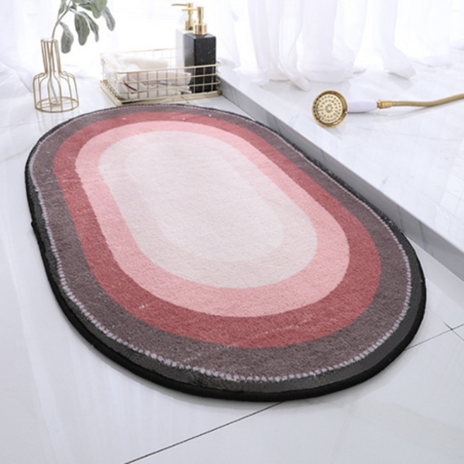 위더홈 모던 컬러 레이어 뽀송 발매트, 다크