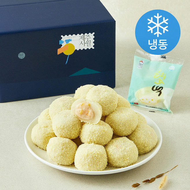 제주사월 콘치즈떡 30개입 (냉동), 1.8kg, 1개