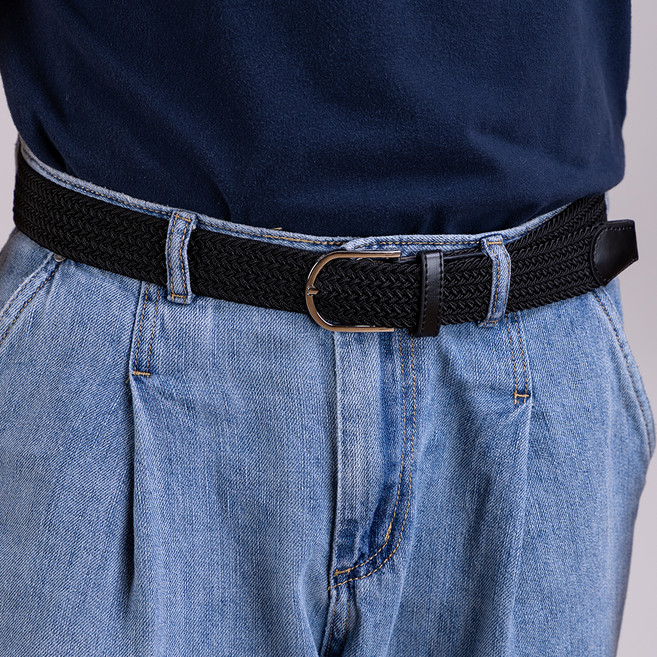 JACK KEVIN 舒適麻花彈性腰帶 JK-MN200BT