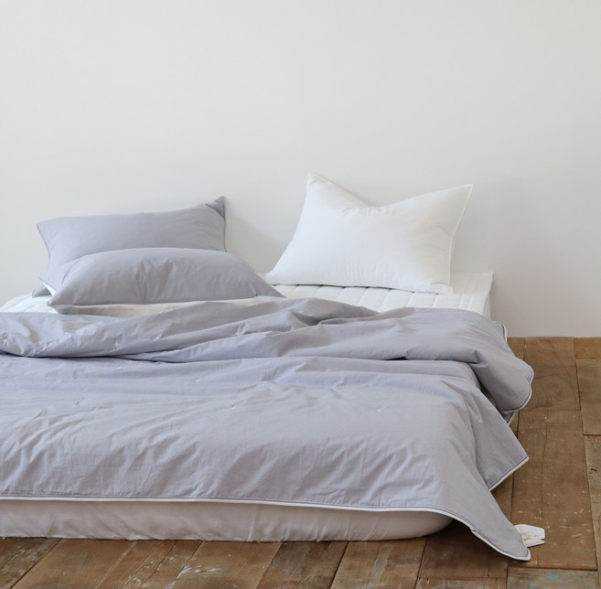 누블 시원한 미드나잇 다이아 호텔 고밀도 냉감 쿨 아이스 여름 이불패드 세트