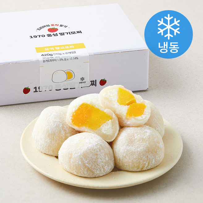 요거 망고 모찌 (냉동), 70g, 1개, 6개입
