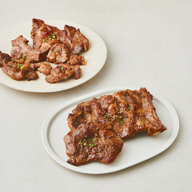 꿀맛나는세상 육즙가득 한돈 수원식 왕갈비, 1.9kg, 1개