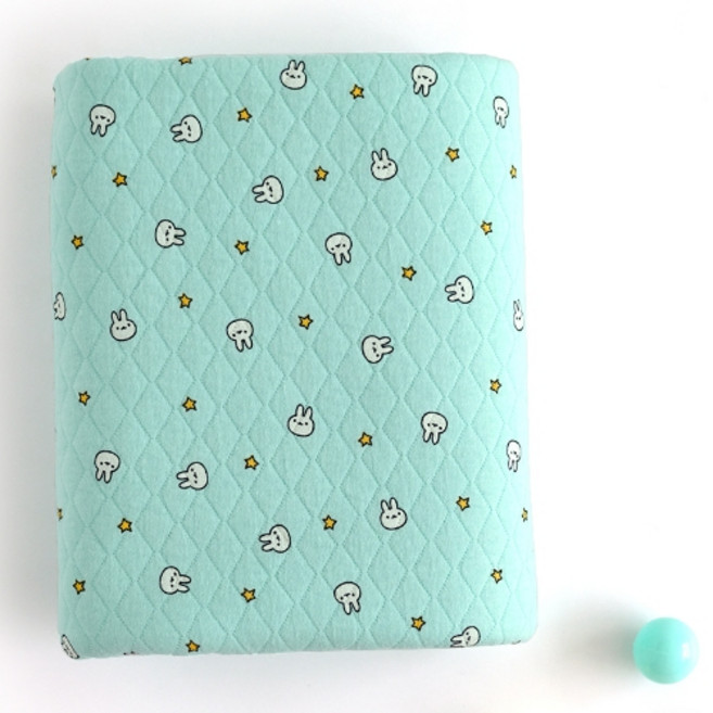 릴리패브릭 블링바니 누빔원단, 민트, 1개