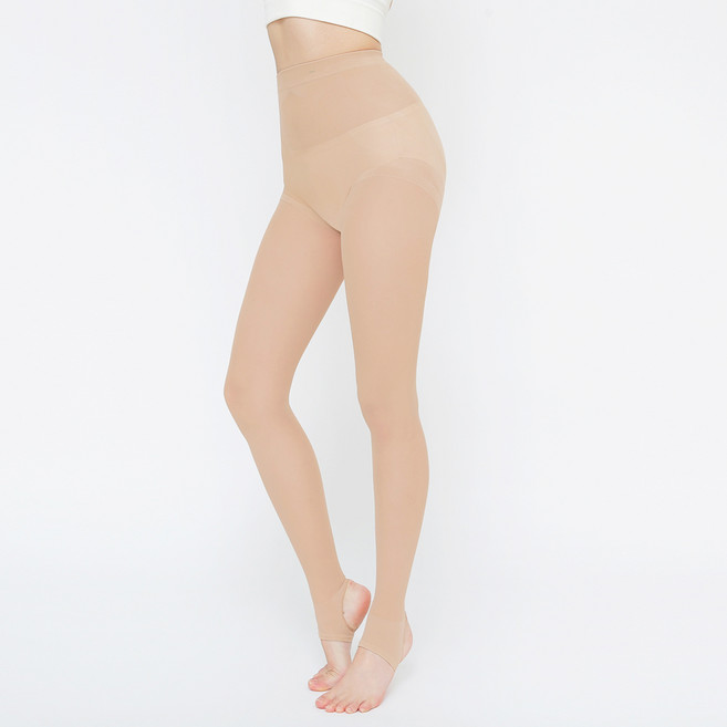 도나티 여성용 고리형 압박 자외선 UV 차단 골프 팬티스타킹 50D