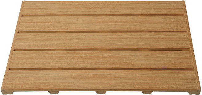 디럭스 오크무늬 발판 중 62 x 42 x 2.8 cm, 1개