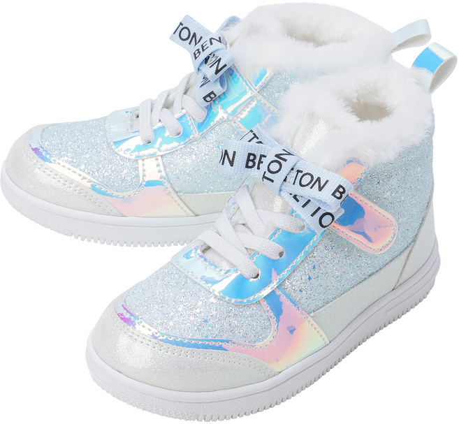 베네통키즈 하이탑 퍼 운동화 QCSHQ3561