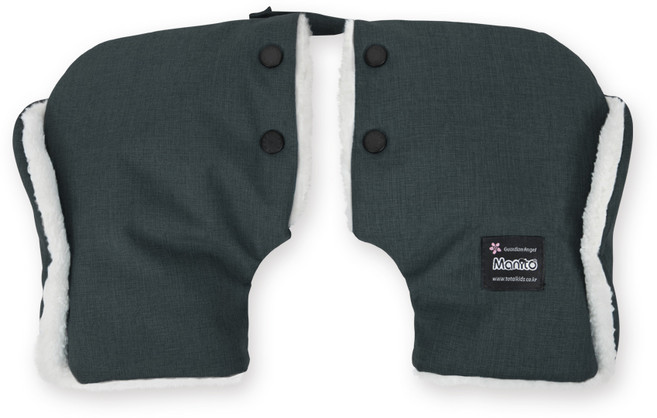 마니또 어린이 안전 핸드머프 멜란지, 차콜그레이, 1개