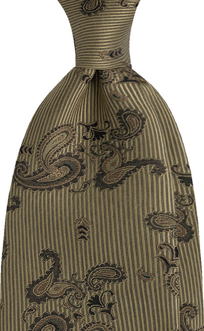 매너그램 레트로 페이즐리 넥타이