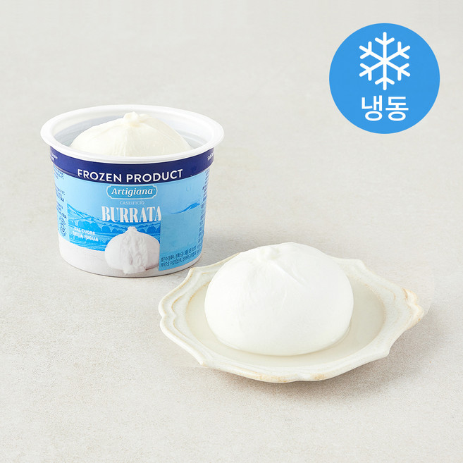 아르티지아나 부라타치즈 (냉동), 100g, 1개