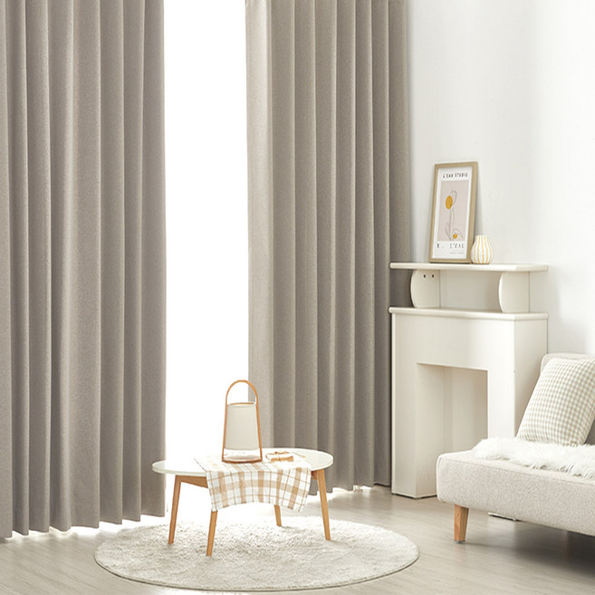 썬데코 형상기억 암막 양면커튼 핀형 2p