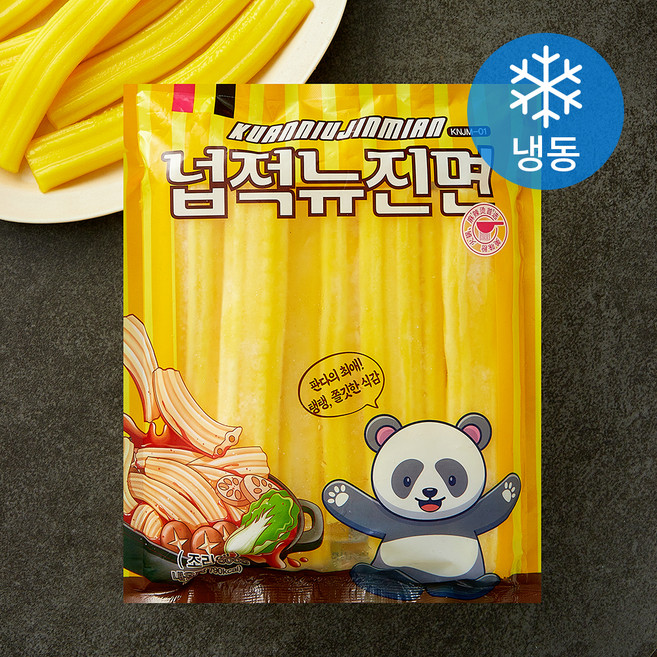 넙적 뉴진면 (냉동), 500g, 1개