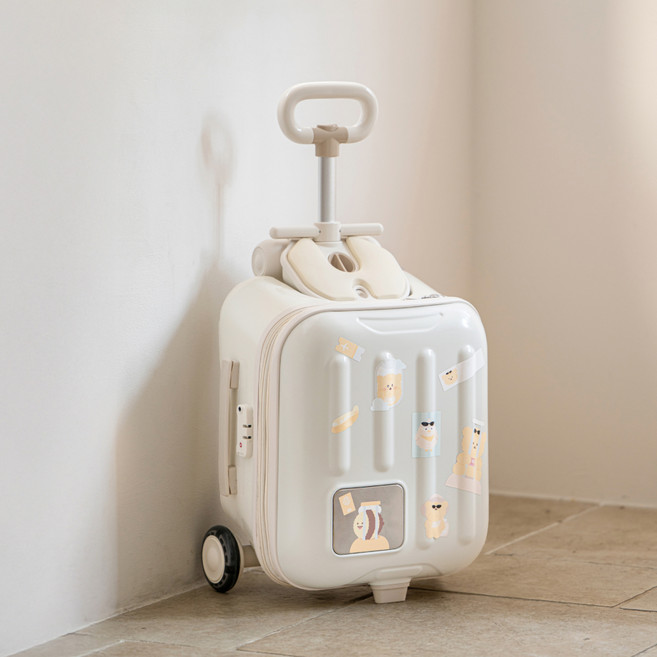 아가드 이지트래블 플러스 트라이크 기내반입 라이딩 캐리어, 베이지