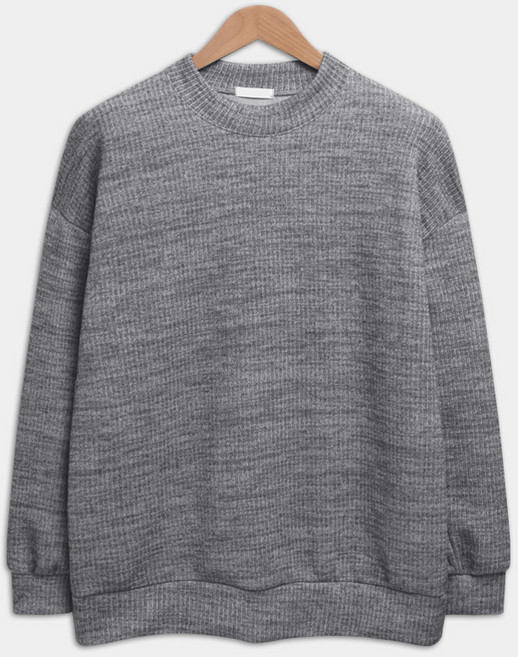 탑보이 킹덤 골지 오버핏 맨투맨 LW084