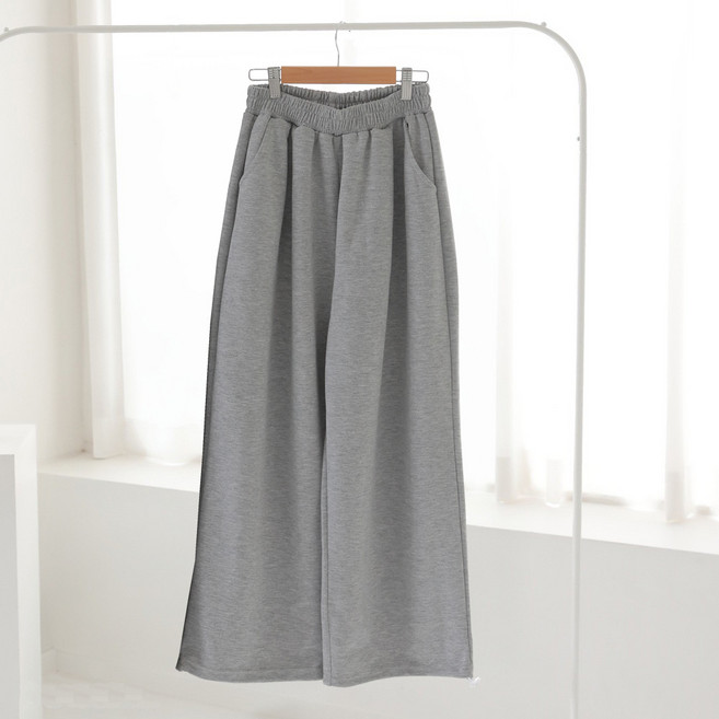 제이키드주니어 투웨이 원턱 벌룬 스트링 와이드 트레이닝 바지