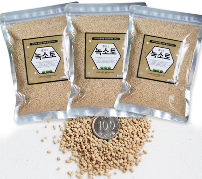 세경팜 녹소토 세립 2L, 3개