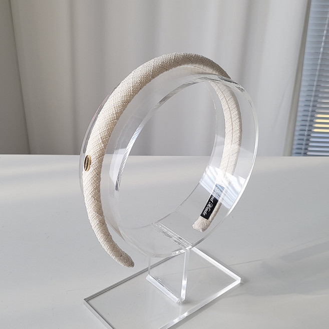 바비수 handmade 델리아 트위드 헤어밴드