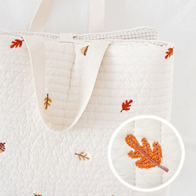 마롤로뜨 유아용 양면 어린이집 낮잠이불 자수패드, 메이플토리