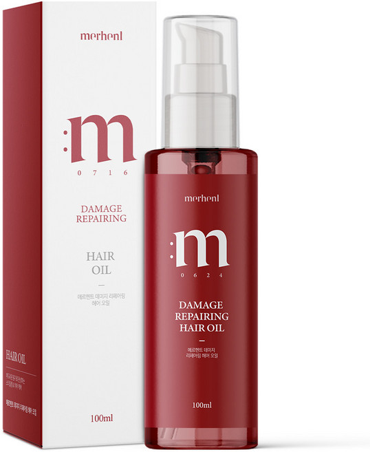 메르헨트 데미지 리페어링 아르간 헤어오일, 100ml, 1개
