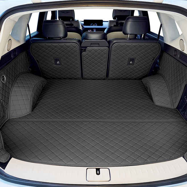 비비키 프리미엄 풀커버 트렁크매트, 제네시스 GV80 5인승 2020년~, 블랙