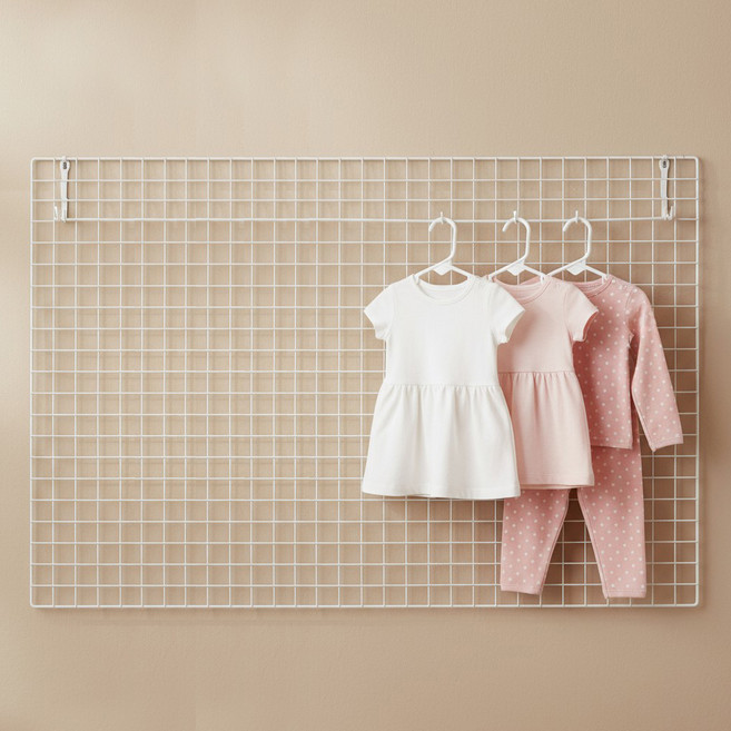 알뜨리 네트 철망 1050 x 850 mm, 화이트, 1개