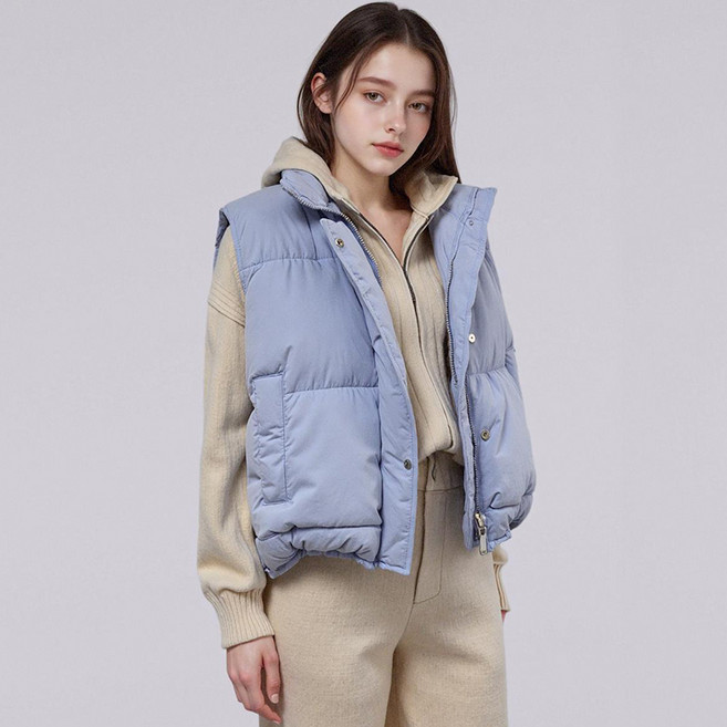 부루앤쥬디 여성용 G 소프트 조끼패딩 BORKOTE01C