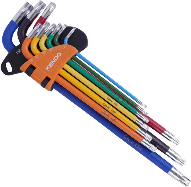 켄도 컬러 육각 별렌치 9종 세트, 1개