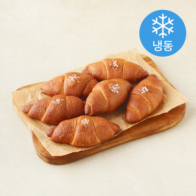흥만소 이천쌀 소금빵 (냉동), 60g, 1개, 6개입