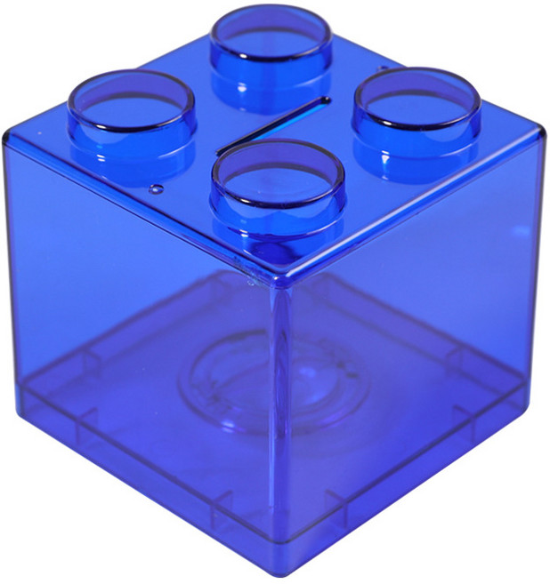 티지컴퍼니 블록 저금통, 블루, 1개