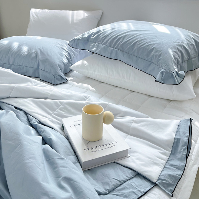 리온 고밀도 냉감 차렵이불