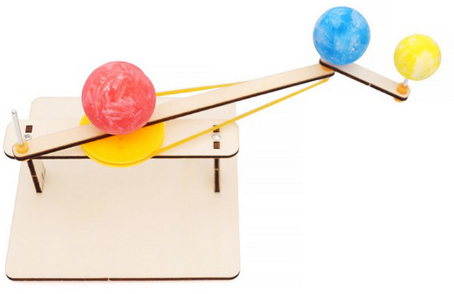 티처스 STEAM 삼구의 지구와 달의 운동모형 과학실험키트 R-21, 5세트