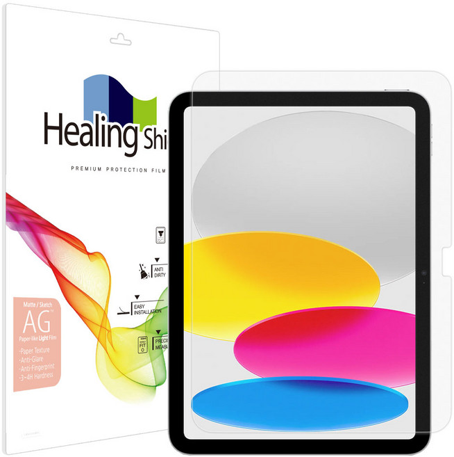 힐링쉴드 종이질감 Light 태블릿 액정보호필름 세트 27.6cm, 1세트