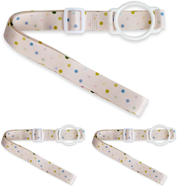 물병 텀블러 스트랩, 땡땡이, 3개