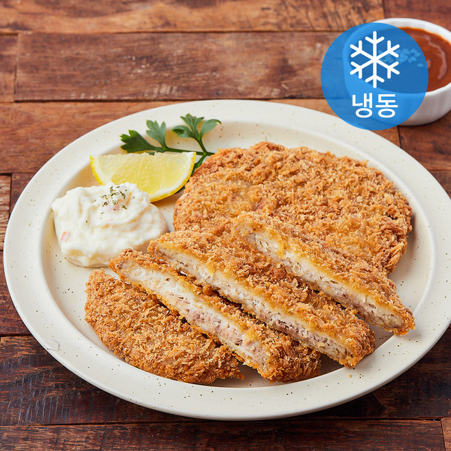 바른웰 튀겨나온 프라임 통돈까스 10개입 (냉동), 1kg, 1개