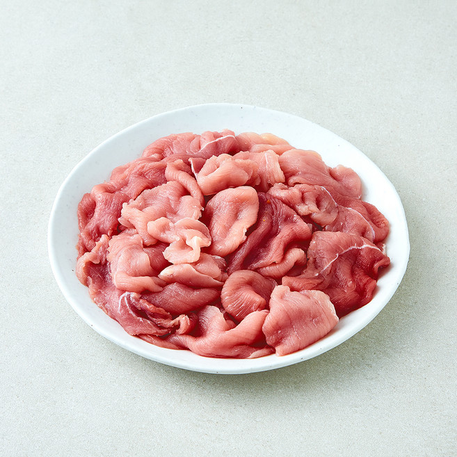 본바듬 무항생제 인증 듀록 뒷다리 (냉장), 1개, 500g