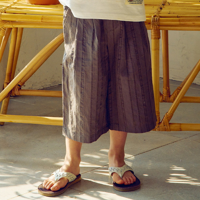 토토헤로스 남아용 TH 도미닉 7부 통 일자핏 팬츠