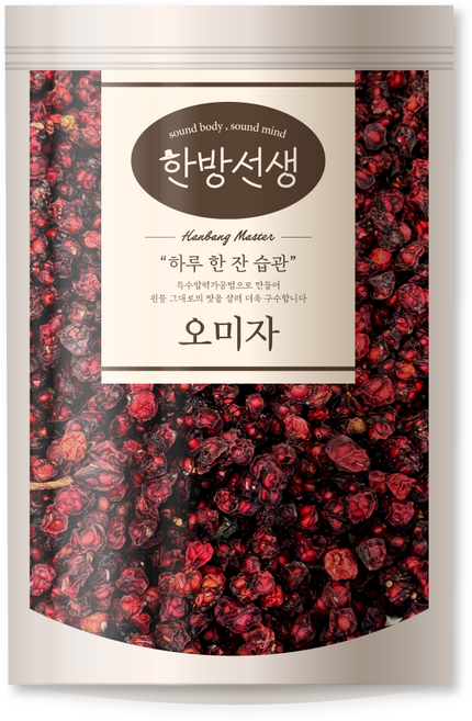한방선생 문경 오미자 건오미자, 1개, 100g