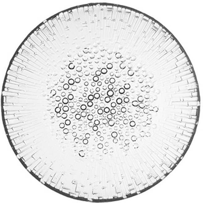 iittala 極地冰川 盤子, 1個, 透明