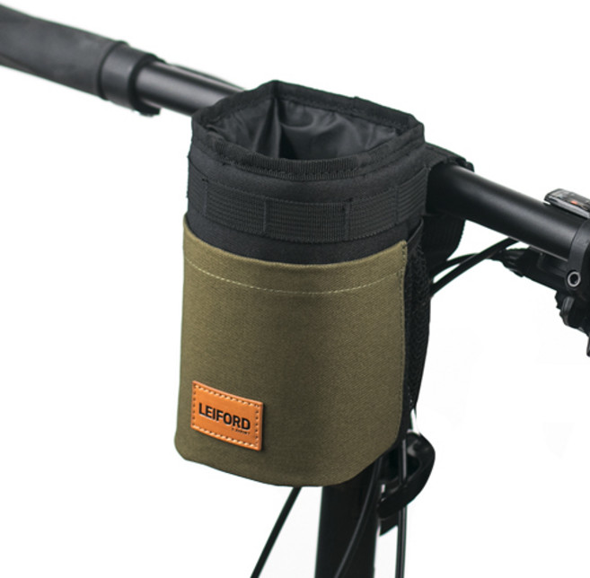 레이포드 자전거 스템백, 카키, 1개