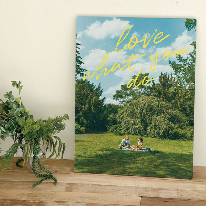 오홀리브 다리 손잡이 액자테이블, 04 러브 왓 유 두