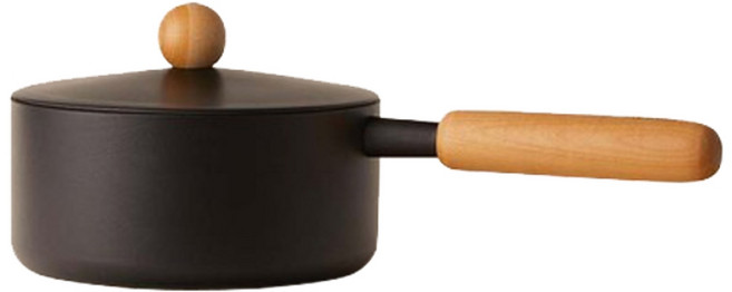 모도리 인덕션 구들 한손냄비 + 뚜껑 세트, 18cm, 혼합색상, 1세트