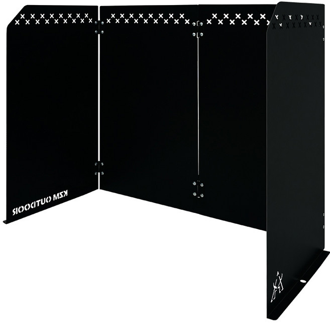 카즈미 비엔토 윈드 쉴드 버너 바람막이 L, 블랙, 1개